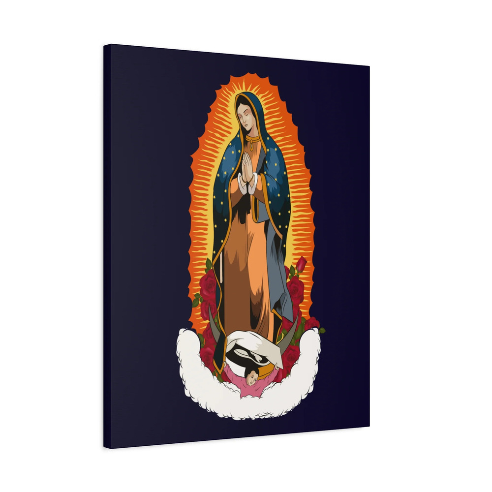 Our Lady of Guadalupe (Spanish: Nuestra Seora de Guadalupe ) Printed On